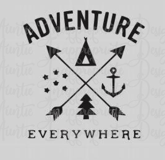 Adventure Everywhere Digital Svg File