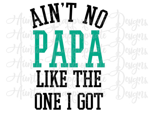 Aint No Papa Like The One I Got Digital Svg File