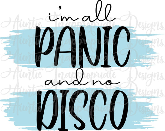All Panic And No Disco Digital Svg File
