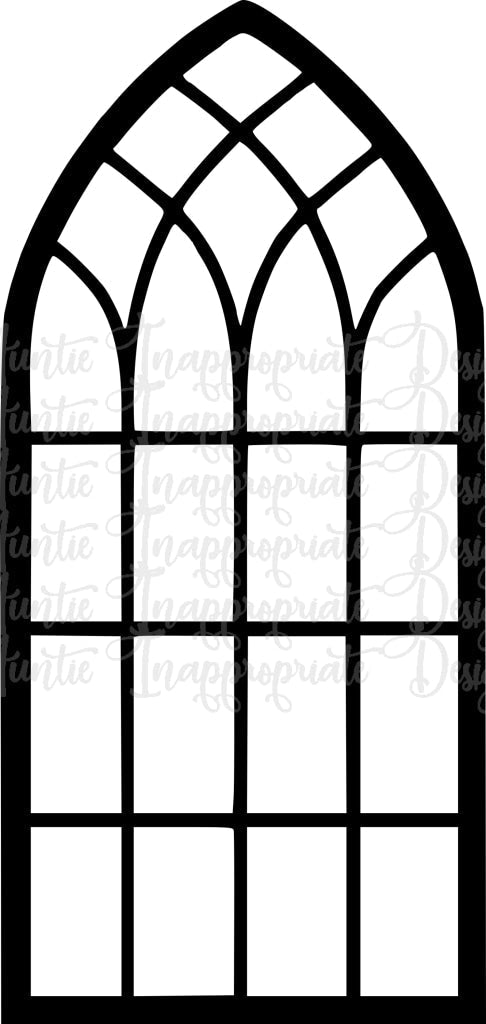 Cathedral Window Digital Svg File