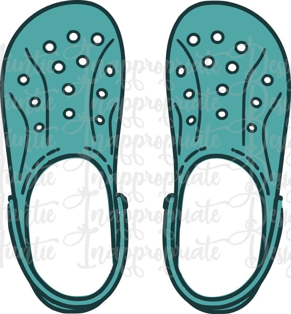 Croc Shoe Socks Sublimation File Png Printable Shirt Design Heat Transfer Htv Digital File