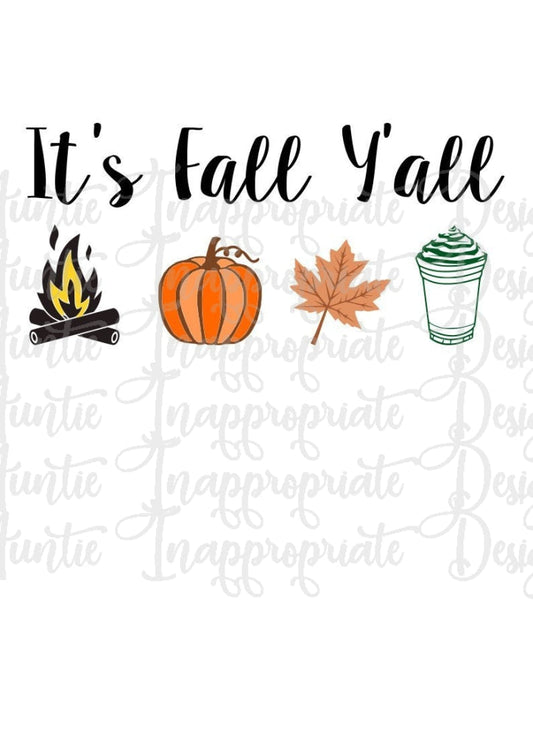 Its Fall Yall Digital Svg File