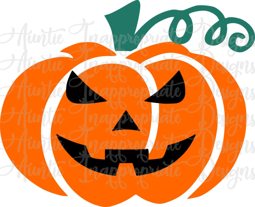 Jack O Lantern Halloween Digital Svg File