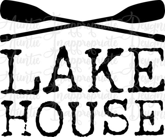 Lake House Digital Svg File