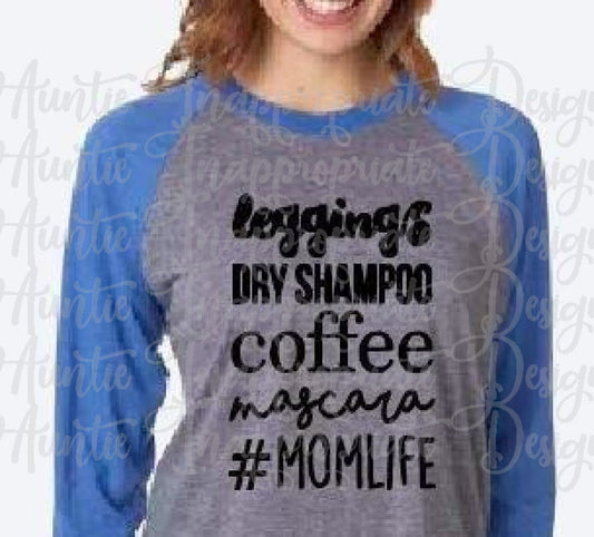 Leggings Dry Shampoo Coffee Mascara Digital Svg File 52