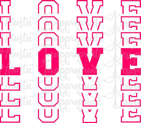Love Mirror Valentine Digital Svg File