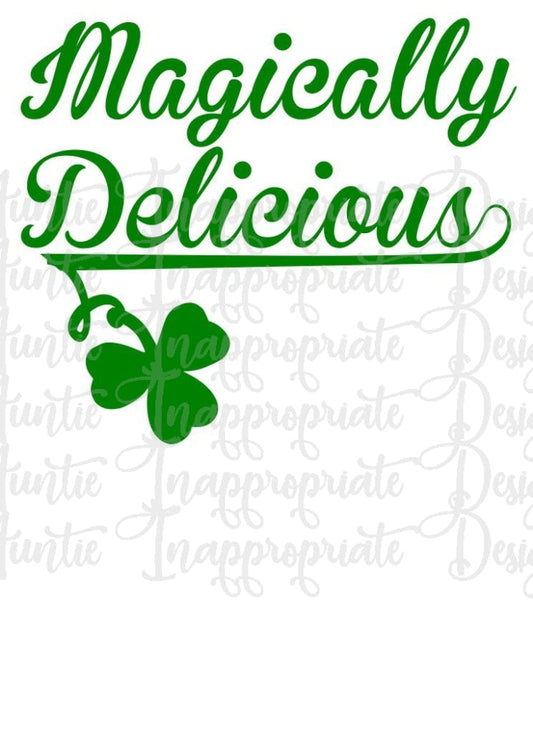 Magically Delicious St Patricks Digital Svg File