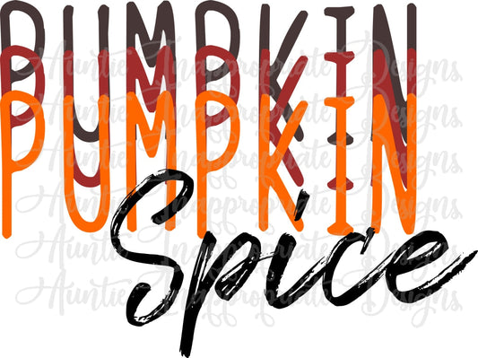 Pumpkin Spice Digital Svg File