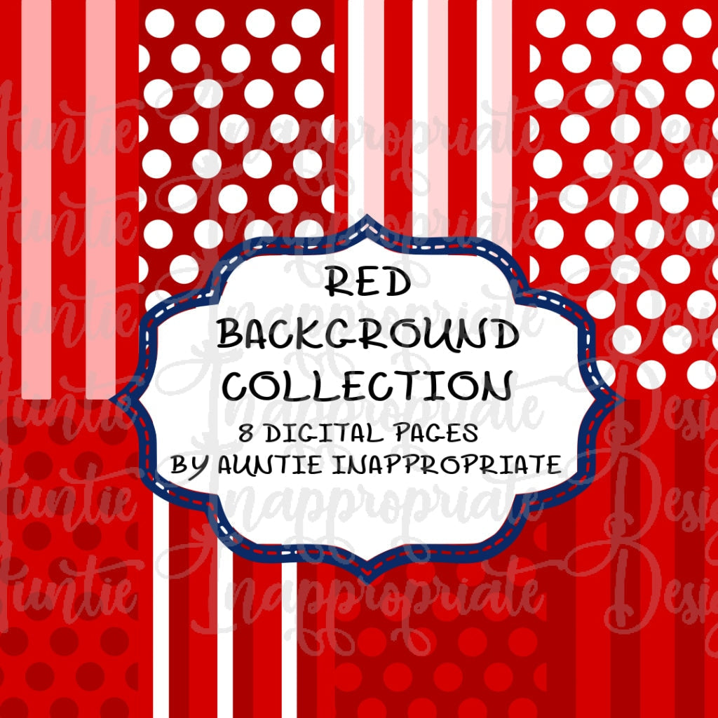 Red Background Collection Digital Paper Bundle Sublimation Files Png Printable Shirt Design Heat