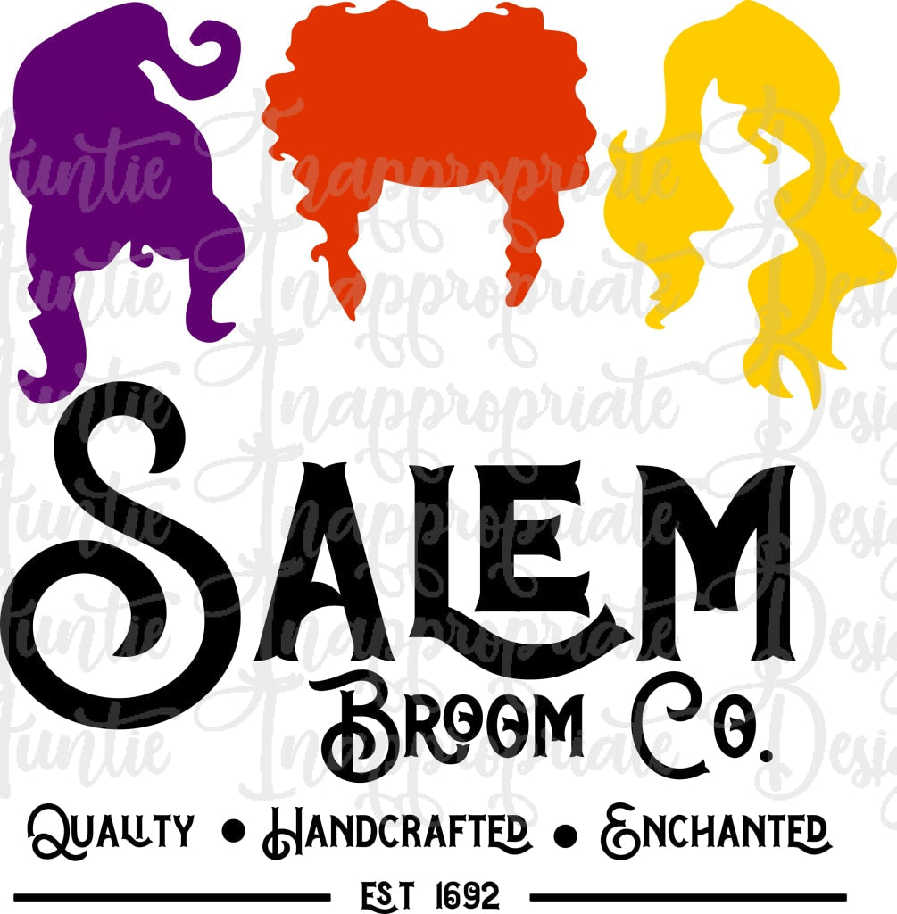 Salem Broom Co Digital Svg File