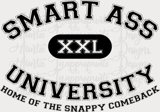 Smart Ass University Digital Svg File