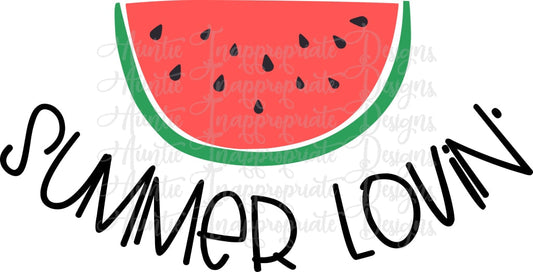 Summer Lovin Watermelon Digital Svg File