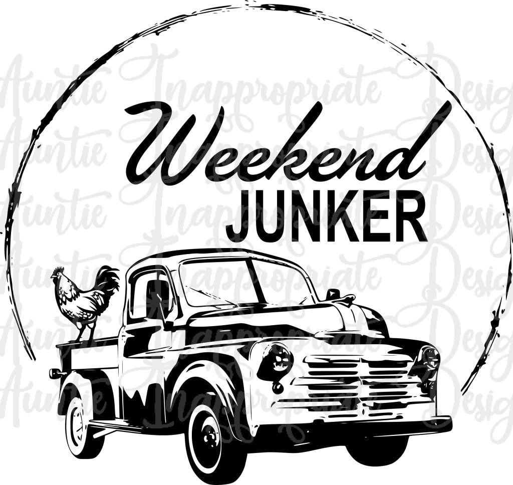 Weekend Junker Digital Svg File