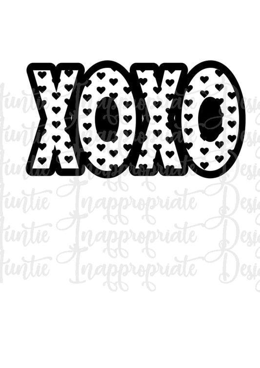 Xoxo Digital Svg File