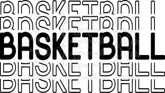 Basketball Layer Digital Svg File
