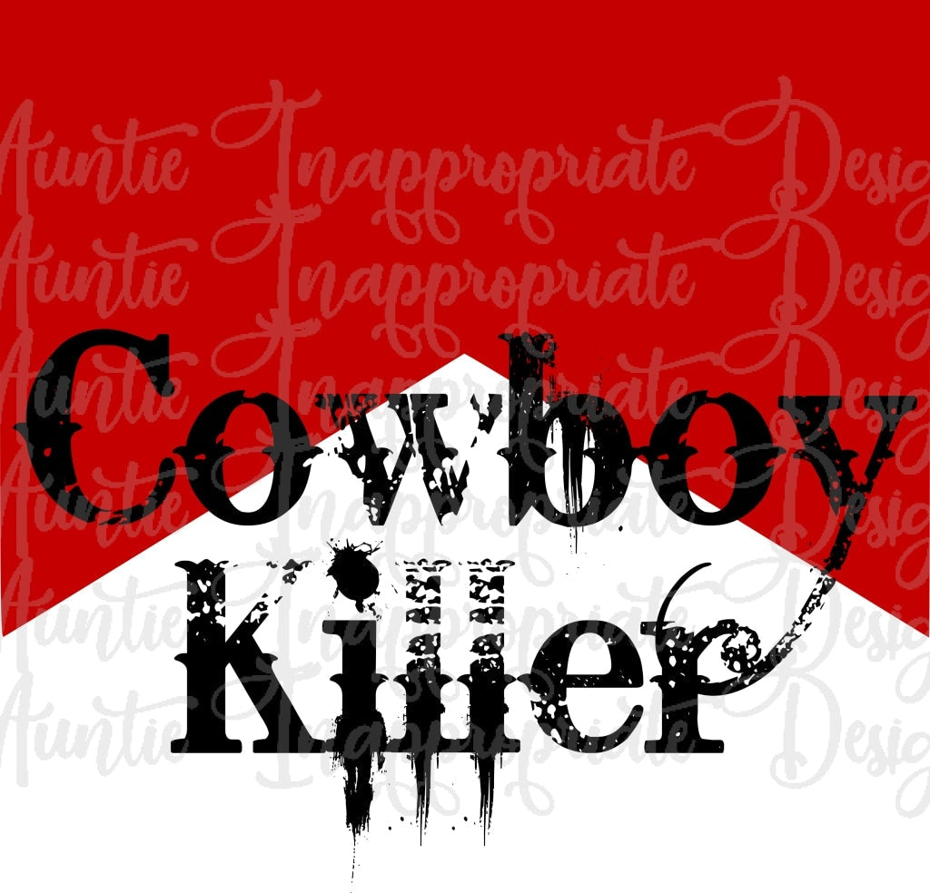 Cowboy Killer Digital Svg File