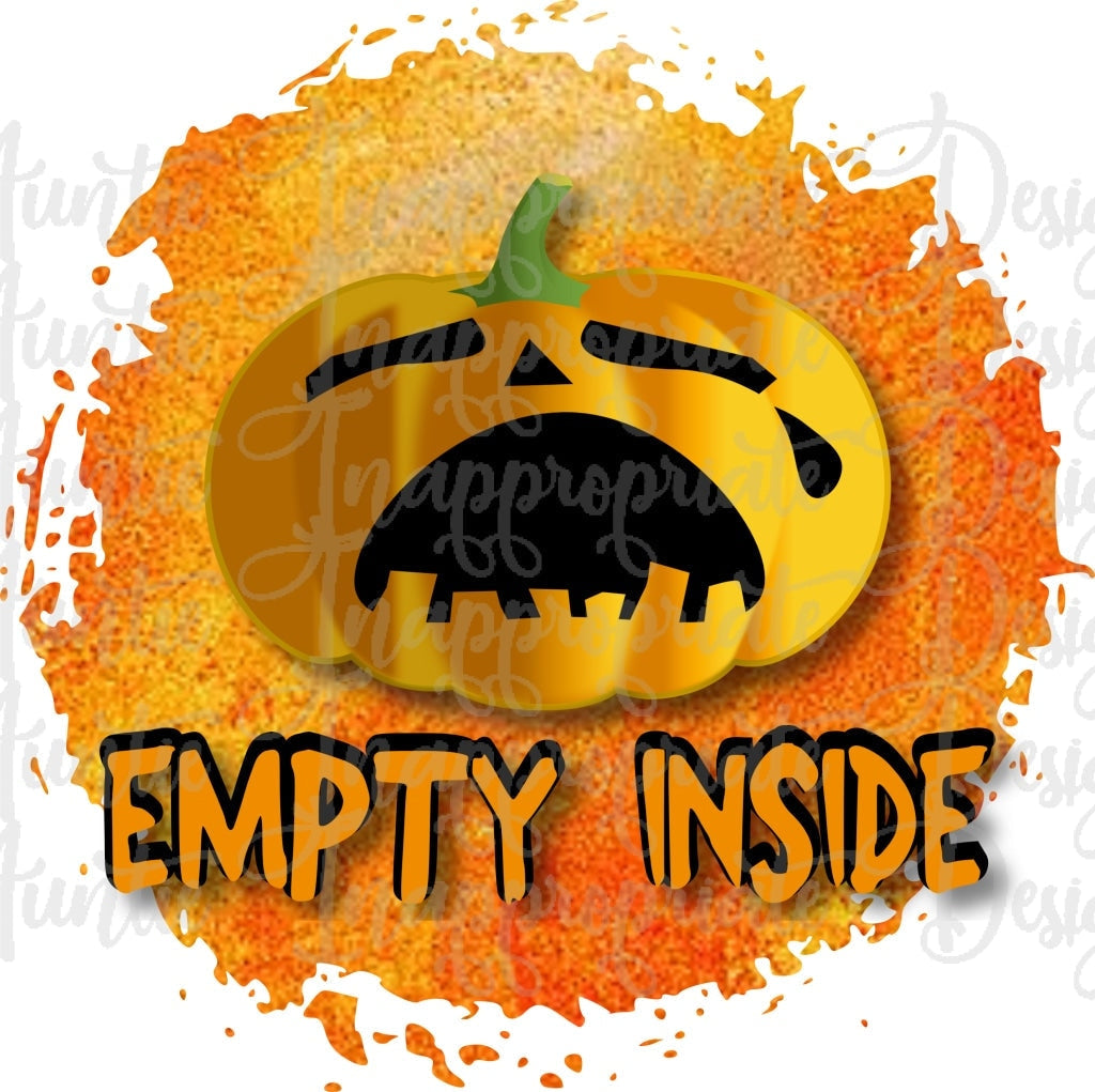 Empty Inside Jack O Lantern Pumpkin Sublimation File Png Printable Shirt Design Heat Transfer Htv