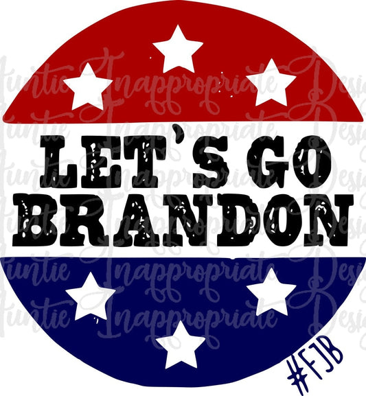 Lets Go Brandon Digital Svg File