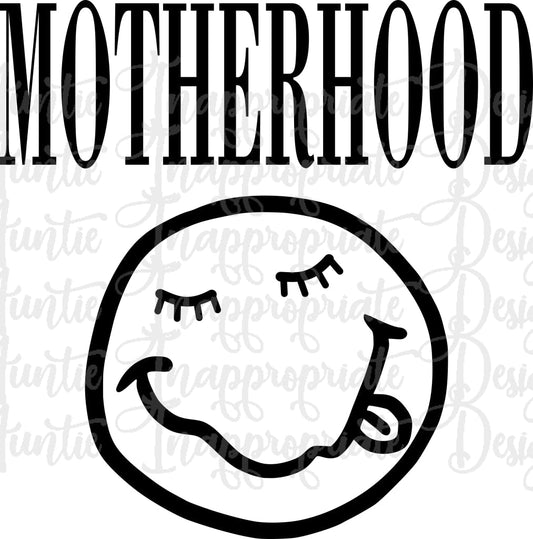 Motherhood Rocker Smile Digital Svg File