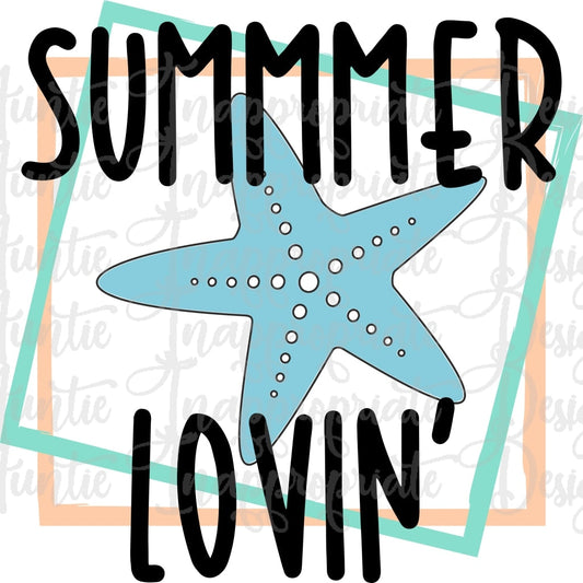 Summer Lovin Starfish Digital Svg File