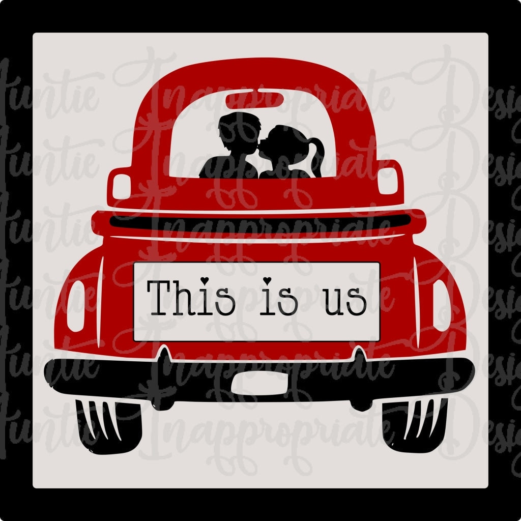 This Is Us Red Truck Digital Svg File